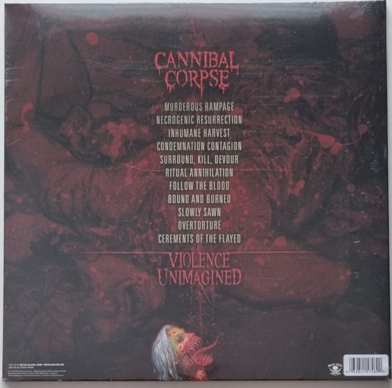 CANNIBAL CORPSE - Violence Unimagined - Image 2